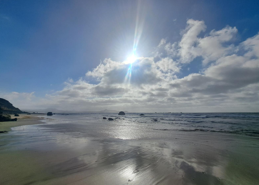 La caleta de Famara, naturaleza abierta al atlántico en lanzarote