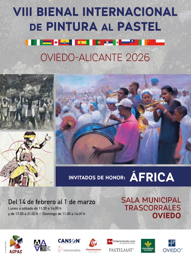 Oviedo acoge la VIII Bienal Internacional de Pintura al Pastel en Trascorrales