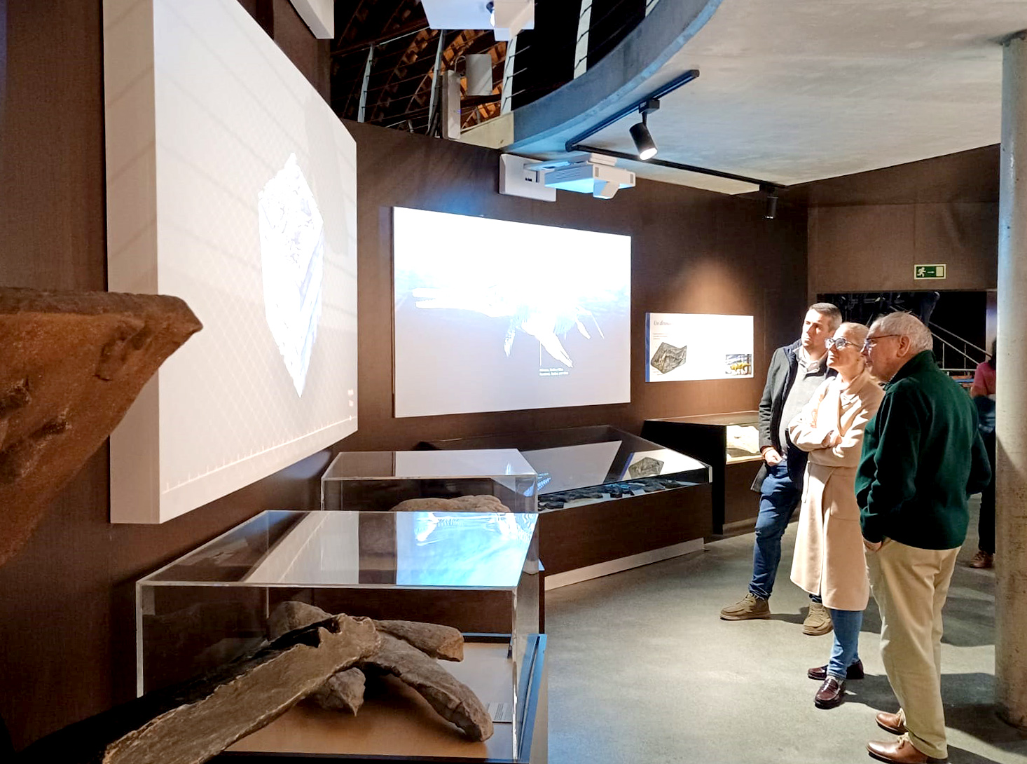 Nueva sala inmersiva en el MUJA para reforzar la divulgación del jurásico asturiano