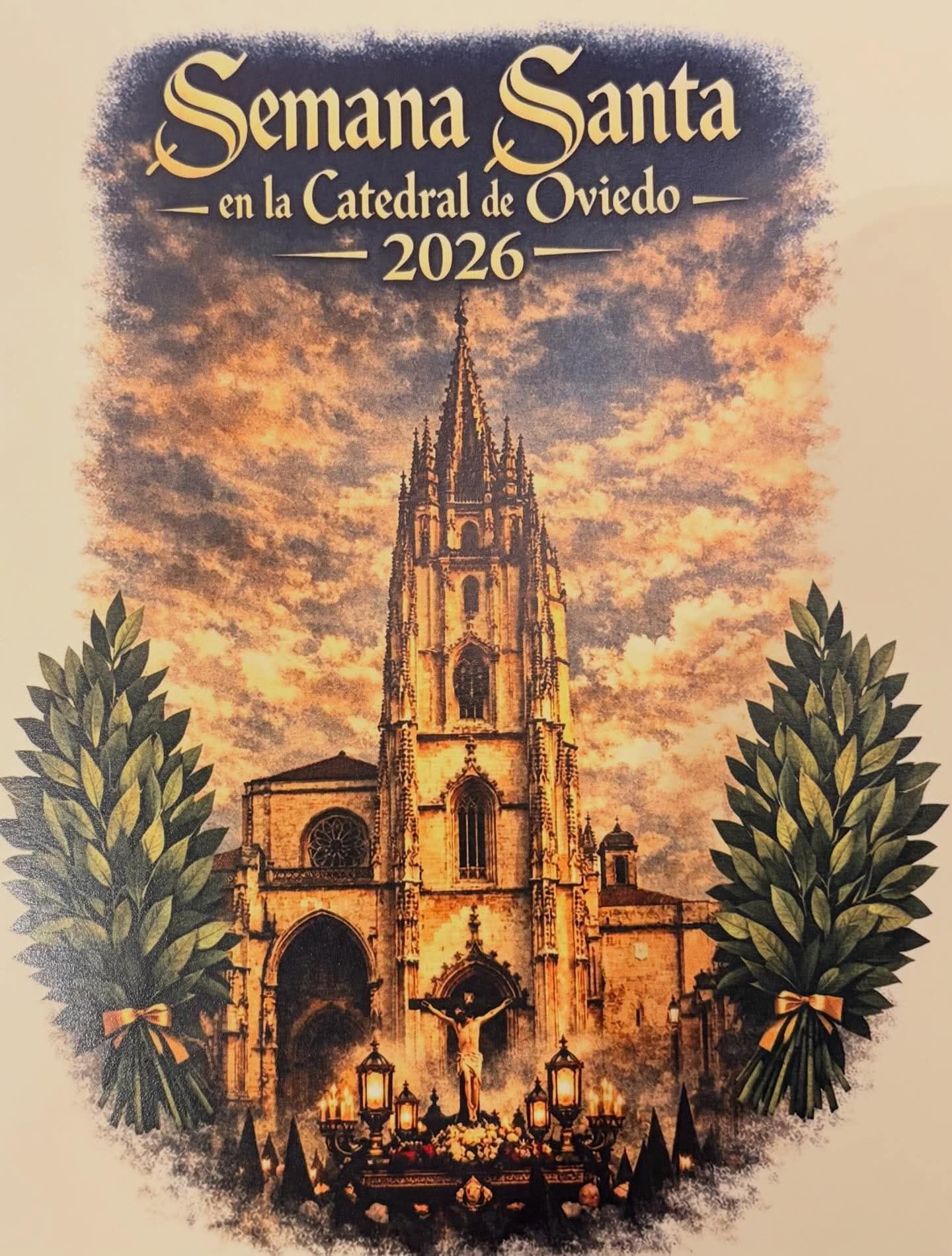 La Catedral de Oviedo presenta los horarios de la Semana Santa 2026 con actos litúrgicos y visitas culturales