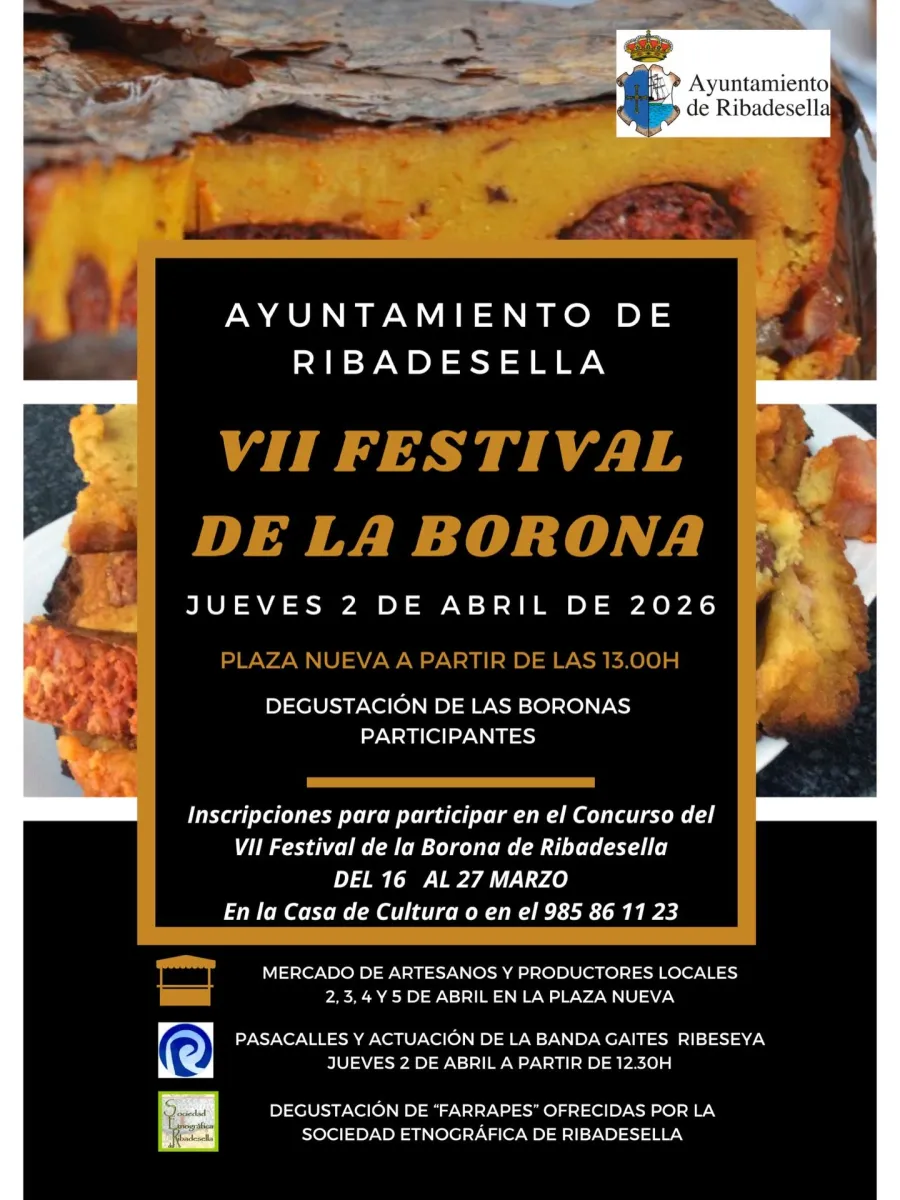 El Festival de la Borona regresa a Ribadesella el 2 de abril con sabor tradicional y ambiente festivo