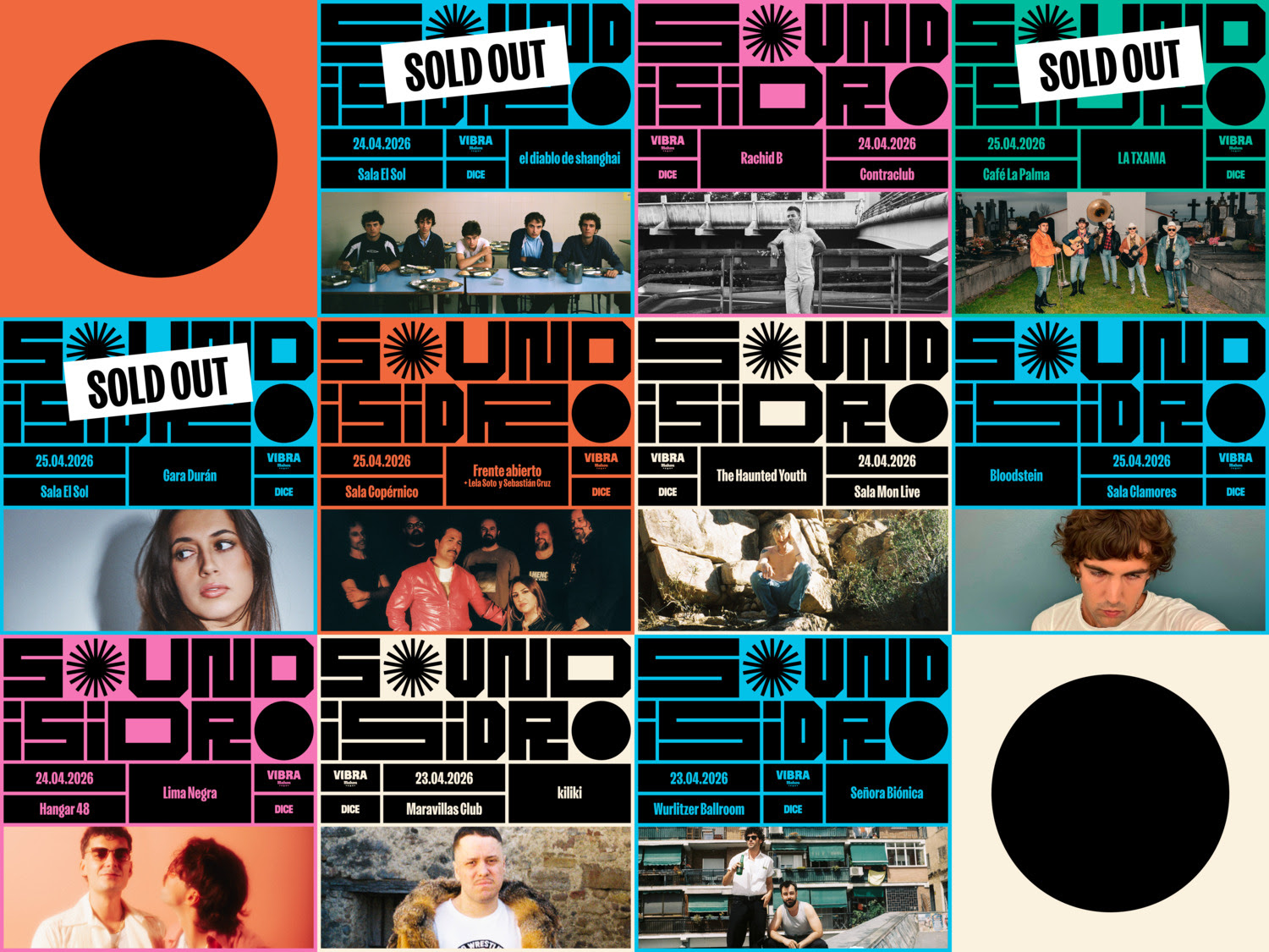 Una decena de artistas protagonizan la tercera semana de Sound Isidro 2026 en Madrid