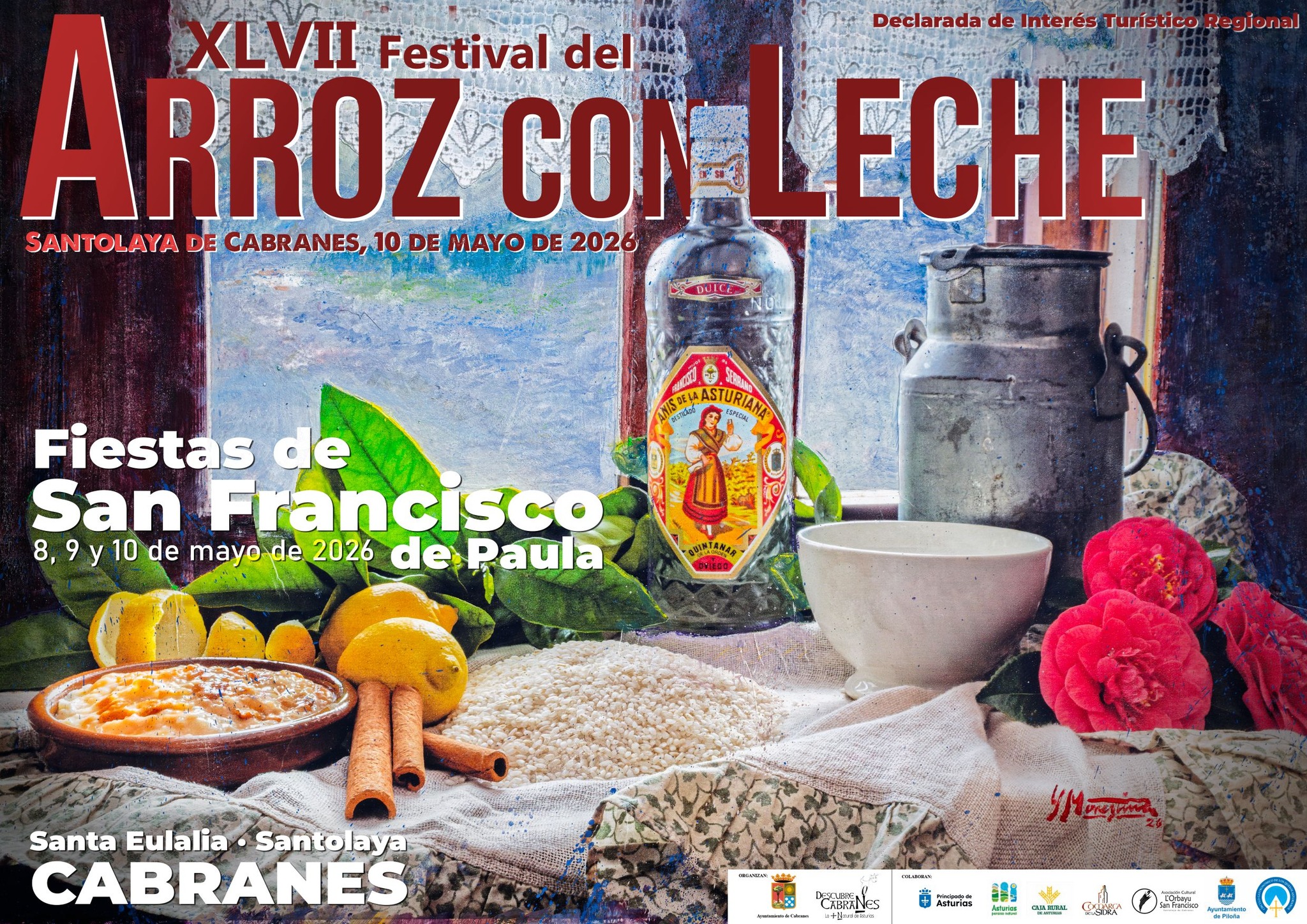 Cabranes se prepara para una nueva edición del Festival del arroz con leche en Santolaya